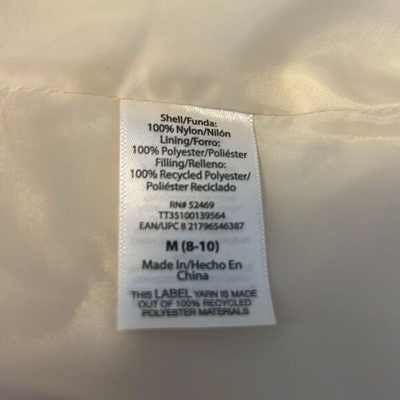 Time and Tru Cream Lightweight Puffer Jacket - Picture 5 of 6